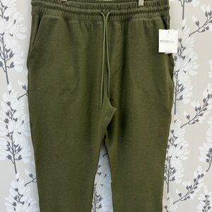Spacedye Commuter Midi Jogger- Space Dye Olive Green